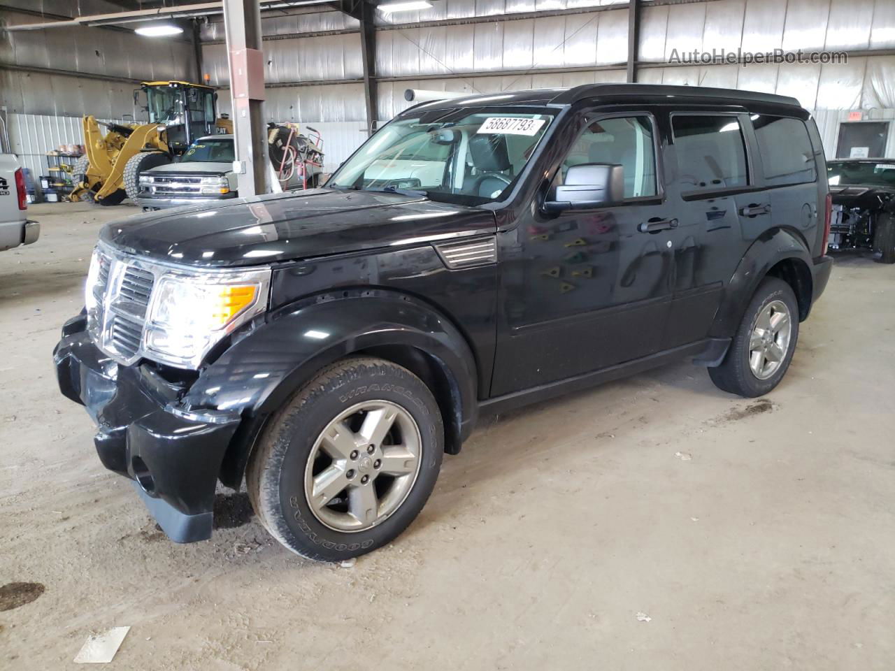 2008 Dodge Nitro Slt Black vin: 1D8GU58K98W124381