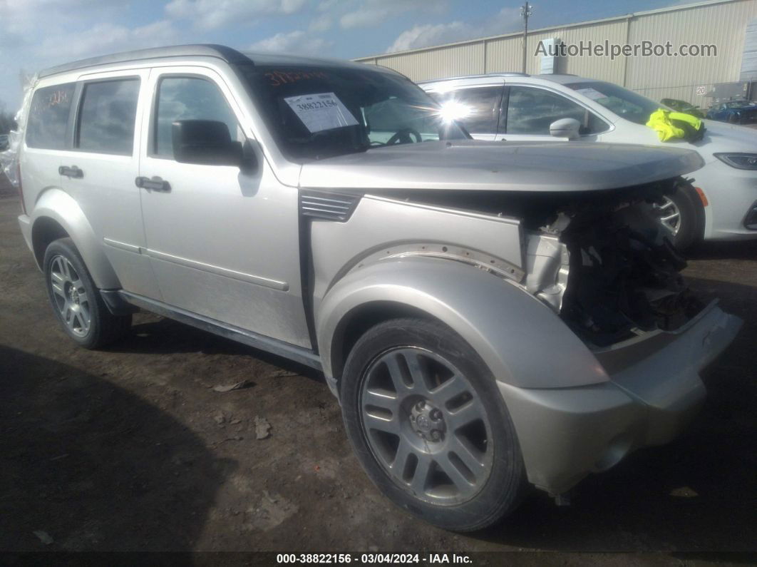 2008 Dodge Nitro Slt/rt Silver vin: 1D8GU58KX8W258350