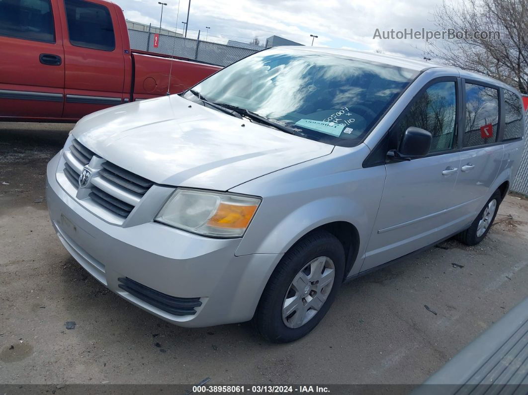 2009 Dodge Grand Caravan Se Silver vin: 1D8HN44E09B505007