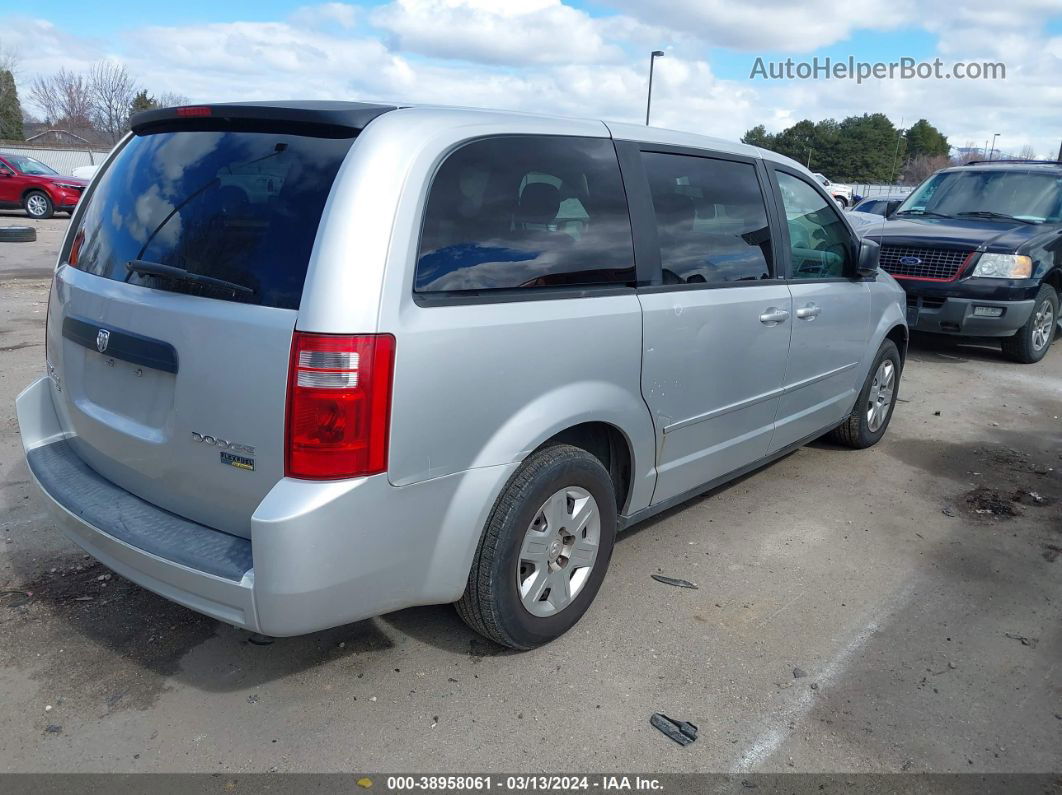 2009 Dodge Grand Caravan Se Silver vin: 1D8HN44E09B505007