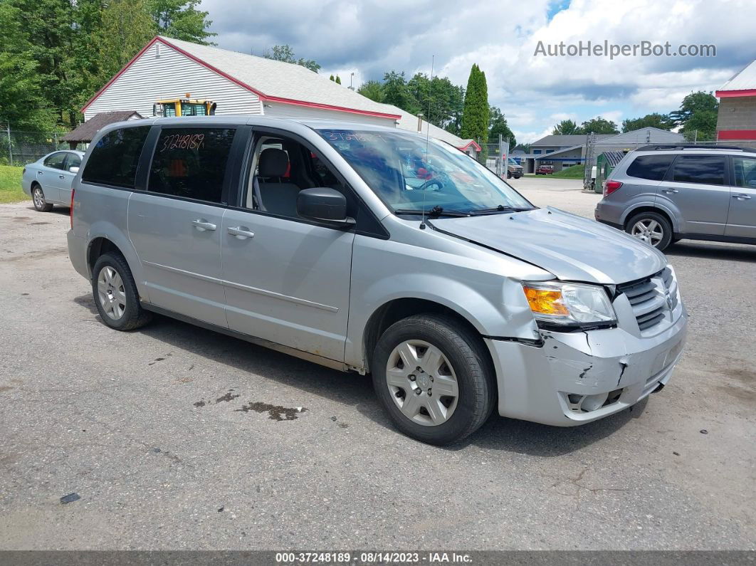 2009 Dodge Grand Caravan Se Silver vin: 1D8HN44E09B510031