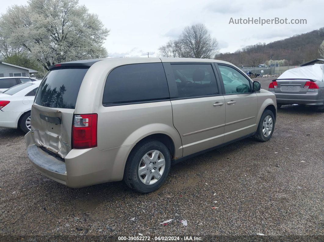 2009 Dodge Grand Caravan Se Бежевый vin: 1D8HN44E09B514614