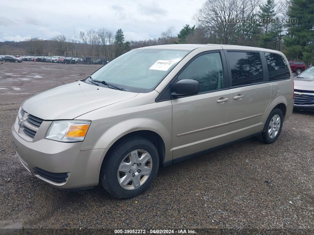 2009 Dodge Grand Caravan Se Бежевый vin: 1D8HN44E09B514614