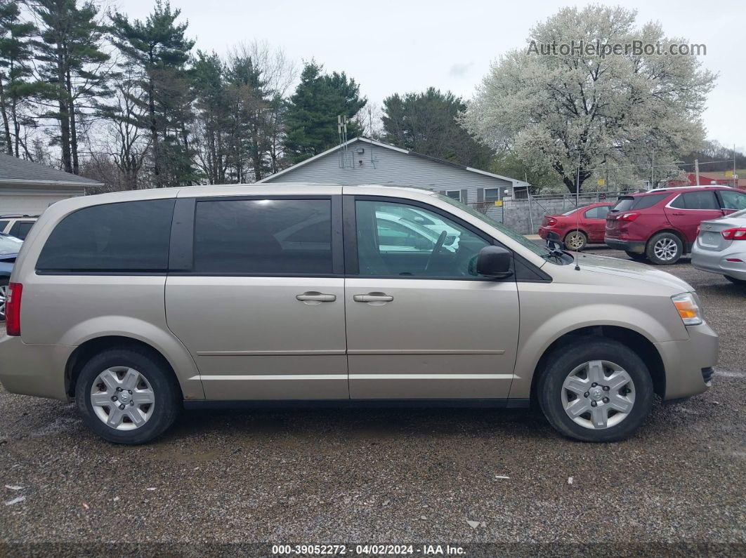 2009 Dodge Grand Caravan Se Бежевый vin: 1D8HN44E09B514614