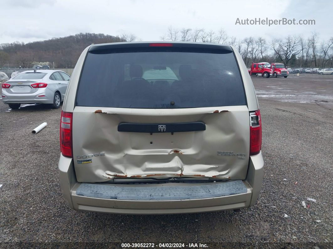 2009 Dodge Grand Caravan Se Beige vin: 1D8HN44E09B514614