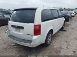 2009 Dodge Grand Caravan Se White vin: 1D8HN44E19B502486