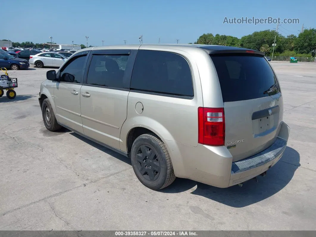 2009 Dodge Grand Caravan Se Gold vin: 1D8HN44E29B501928