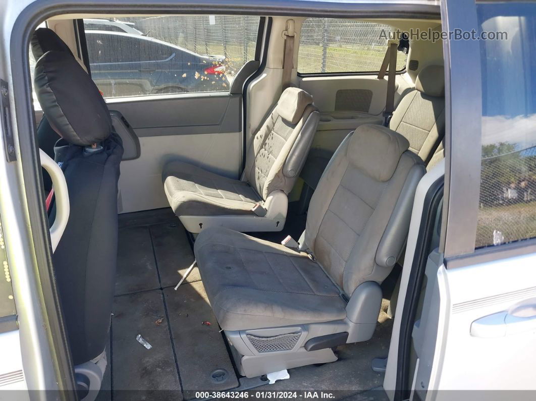 2009 Dodge Grand Caravan Se Серебряный vin: 1D8HN44E39B515496