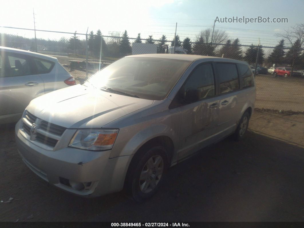 2009 Dodge Grand Caravan Se Silver vin: 1D8HN44E49B505771