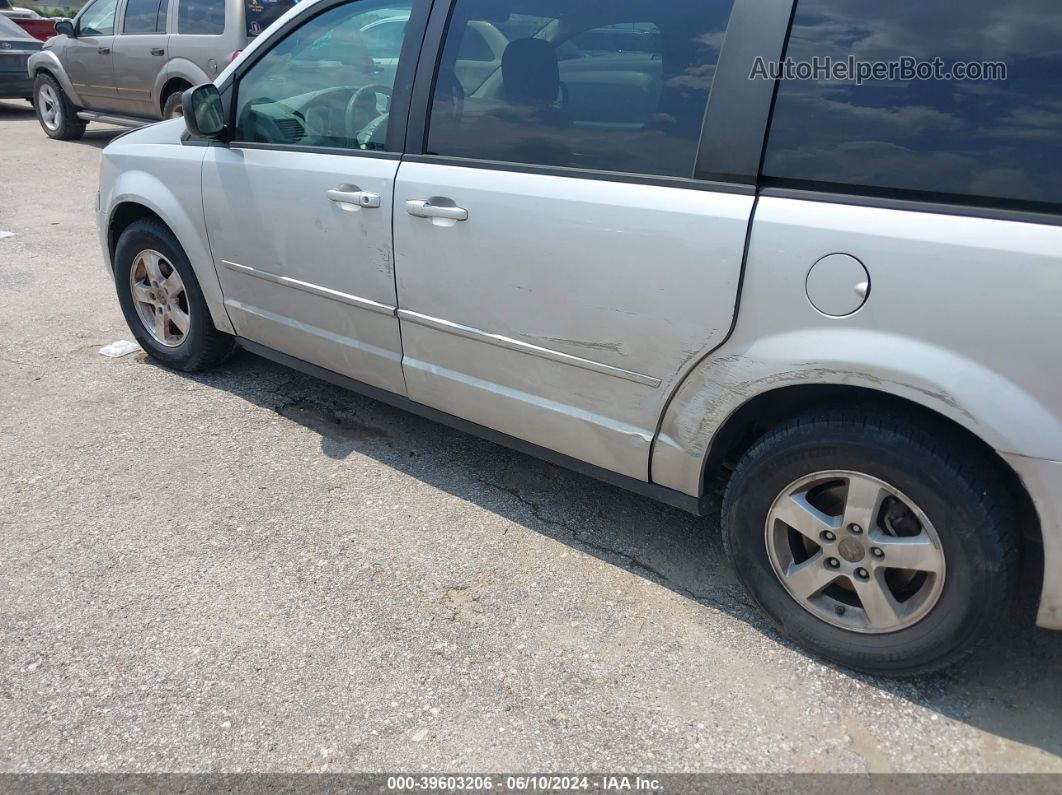 2009 Dodge Grand Caravan Se Silver vin: 1D8HN44E59B502393