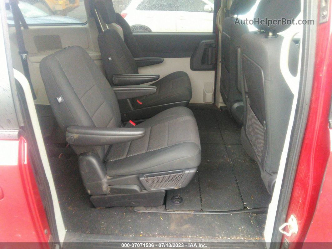 2009 Dodge Grand Caravan Se Красный vin: 1D8HN44E59B520103