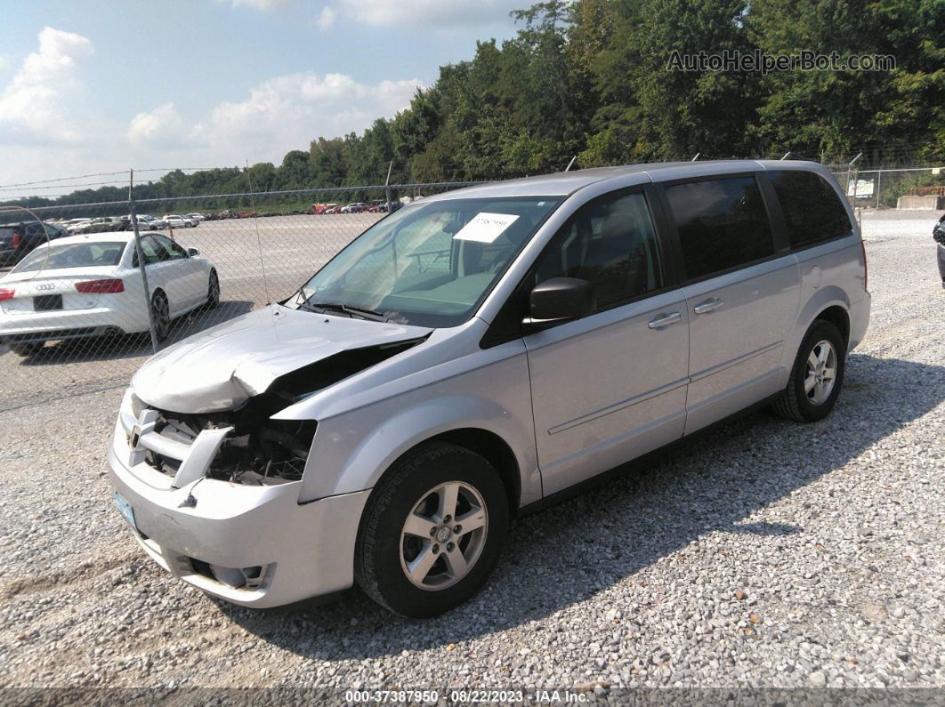 2009 Dodge Grand Caravan Se Silver vin: 1D8HN44E79B502539