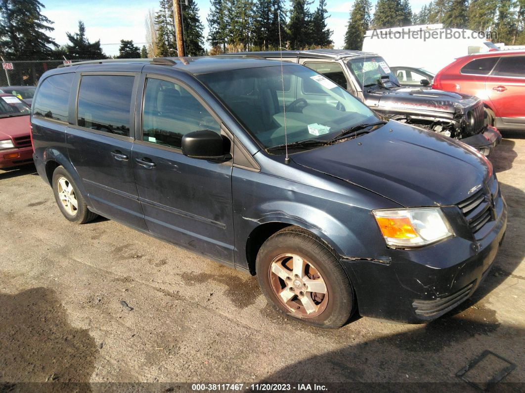 2009 Dodge Grand Caravan Se Blue vin: 1D8HN44E89B506129