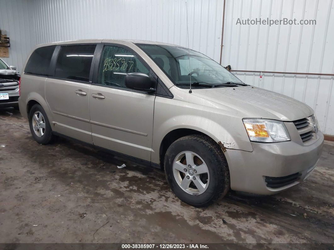 2009 Dodge Grand Caravan Se Tan vin: 1D8HN44E89B515560