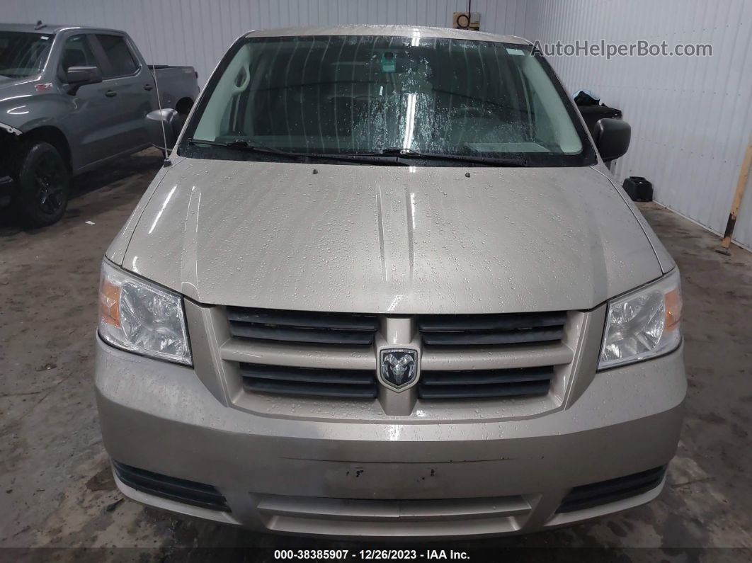 2009 Dodge Grand Caravan Se Tan vin: 1D8HN44E89B515560