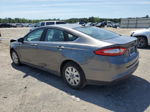 2014 Ford Fusion S Gray vin: 1FA6P0G70E5374973