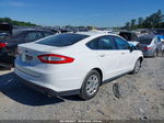 2014 Ford Fusion S White vin: 1FA6P0G71E5406250