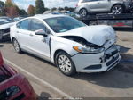 2014 Ford Fusion S Серебряный vin: 1FA6P0G72E5351436