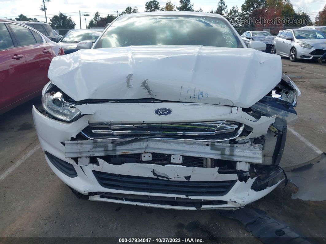 2014 Ford Fusion S Silver vin: 1FA6P0G72E5351436