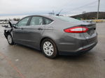 2014 Ford Fusion S Серый vin: 1FA6P0G73E5359299