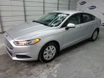 2014 Ford Fusion S Silver vin: 1FA6P0G73E5364423