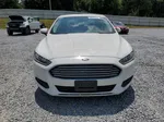 2015 Ford Fusion S White vin: 1FA6P0G74F5103304