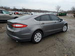 2014 Ford Fusion S Серый vin: 1FA6P0G76E5384889