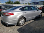 2014 Ford Fusion S Silver vin: 1FA6P0G77E5372217