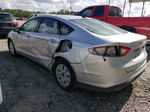 2014 Ford Fusion S Silver vin: 1FA6P0G77E5372217