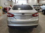 2014 Ford Fusion S Silver vin: 1FA6P0G77E5375974