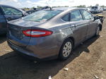 2014 Ford Fusion S Серый vin: 1FA6P0G78E5360108