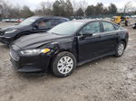 2014 Ford Fusion S Black vin: 1FA6P0G78E5369794