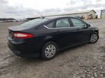 2014 Ford Fusion S Black vin: 1FA6P0G78E5369794