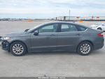 2016 Ford Fusion S Gray vin: 1FA6P0G79G5135716