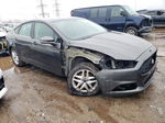 2016 Ford Fusion Se Gray vin: 1FA6P0H70G5106054