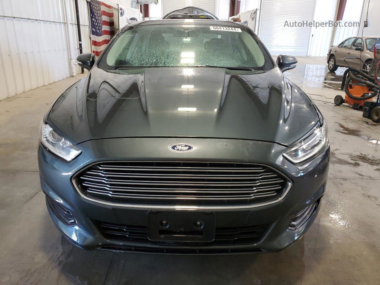 2016 Ford Fusion Se Gray vin: 1FA6P0H70G5108211