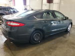 2016 Ford Fusion Se Gray vin: 1FA6P0H70G5108211