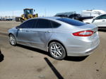 2014 Ford Fusion Se Silver vin: 1FA6P0H71E5400639