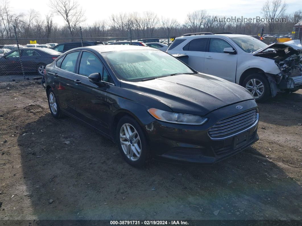 2015 Ford Fusion Se Black vin: 1FA6P0H71F5113755