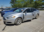 2015 Ford Fusion Se Silver vin: 1FA6P0H71F5120396