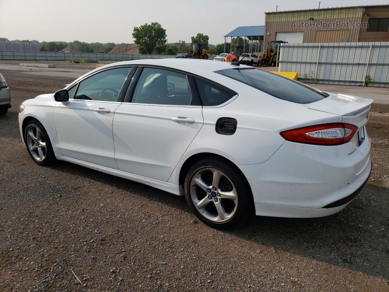 2014 Ford Fusion Se Белый vin: 1FA6P0H72E5361348