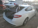 2014 Ford Fusion Se White vin: 1FA6P0H72E5383205