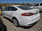 2014 Ford Fusion Se White vin: 1FA6P0H72E5407051