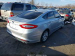 2015 Ford Fusion Se Silver vin: 1FA6P0H72F5115658