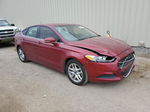 2016 Ford Fusion Se Red vin: 1FA6P0H72G5101437