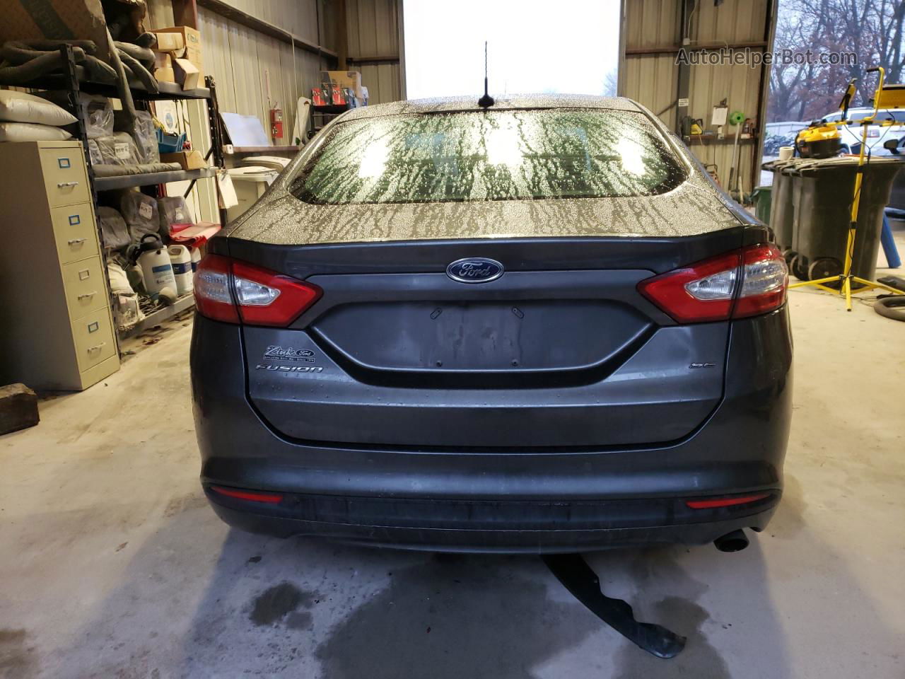 2016 Ford Fusion Se Угольный vin: 1FA6P0H72G5133921