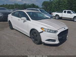 2014 Ford Fusion Se White vin: 1FA6P0H73E5399607