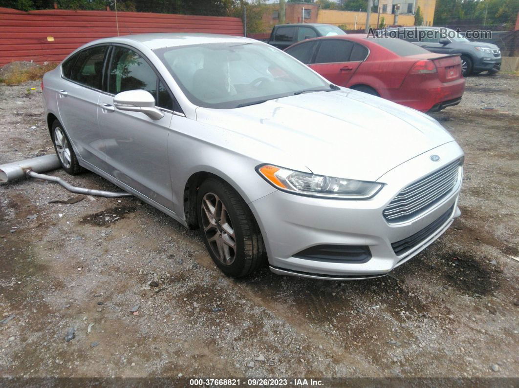 2014 Ford Fusion Se Серебряный vin: 1FA6P0H73E5406815