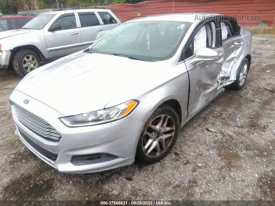 2014 Ford Fusion Se Серебряный vin: 1FA6P0H73E5406815