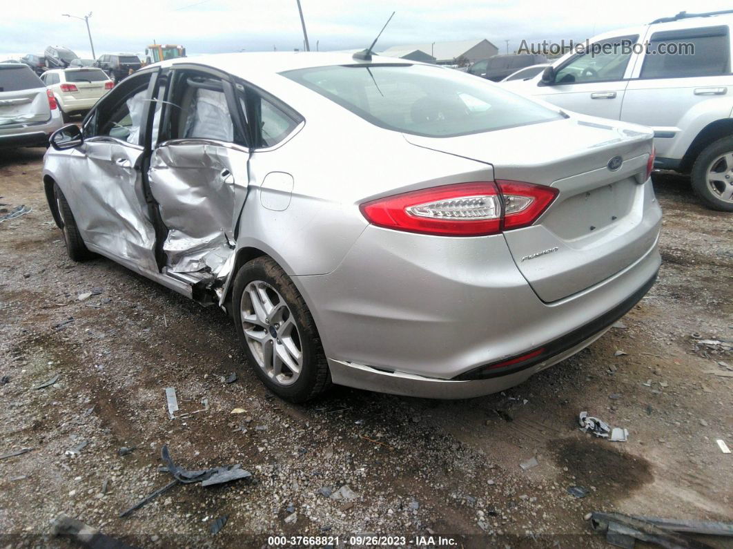 2014 Ford Fusion Se Серебряный vin: 1FA6P0H73E5406815